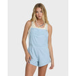 Billabong Billabong Women's Wild Pursuit Yarn-Dyed Overalls - Washed Chambray Washed Chambray XS Womens Rompers