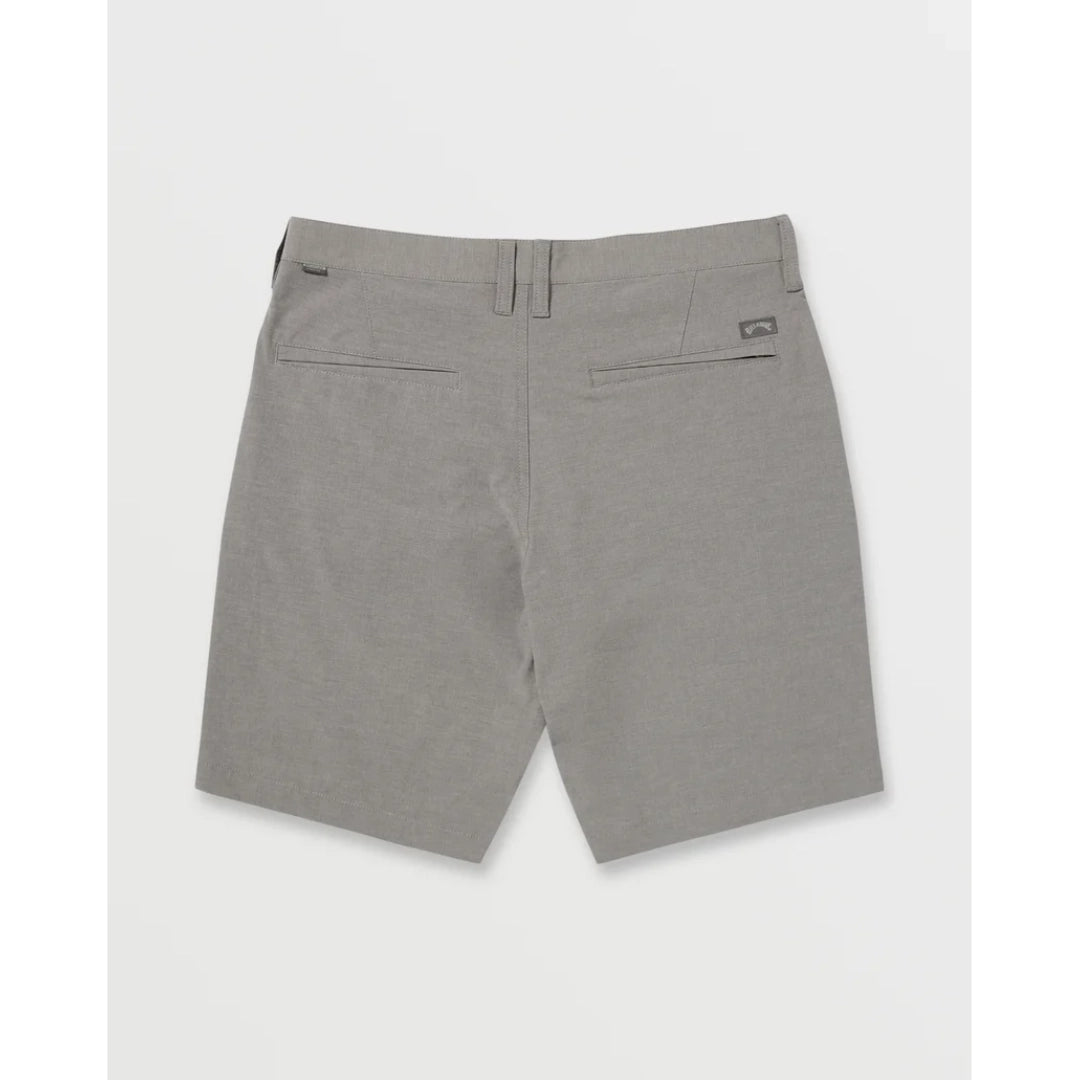 Billabong Billabong Men's Crossfire 19" Submersible Shorts Gray 30 Mens Hybrid Land and Sea Shorts