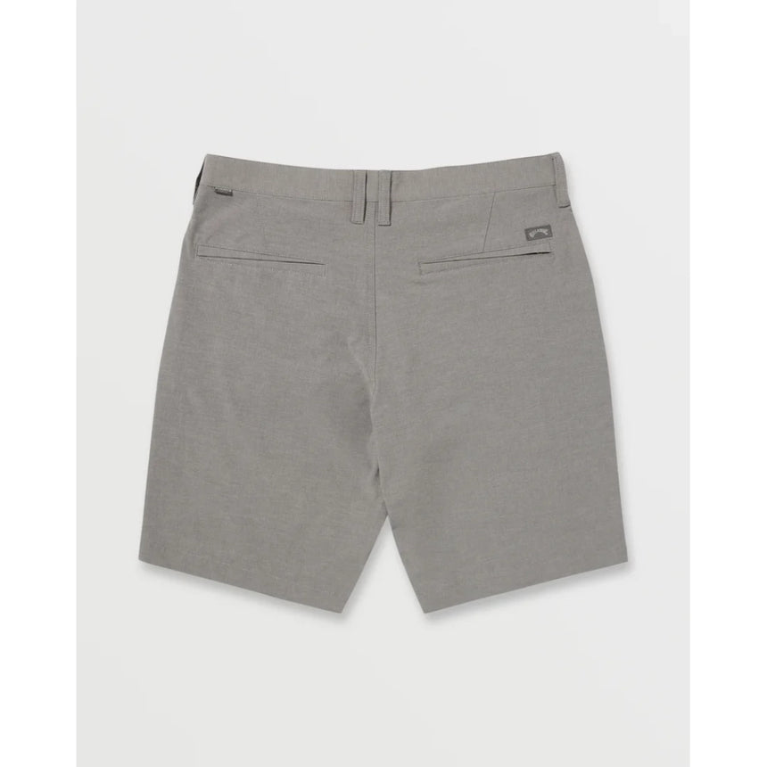 Billabong Billabong Men's Crossfire 19" Submersible Shorts Gray 30 Mens Hybrid Land and Sea Shorts