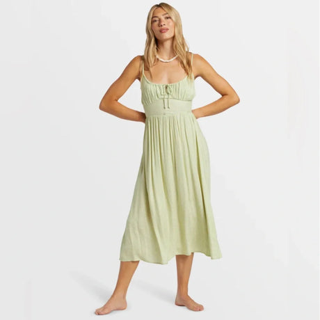 Billabong Billabong Women's Texas Beach Midi Dress Willow XS Womens Dresses