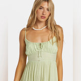 Billabong Billabong Women's Texas Beach Midi Dress Willow XS Womens Dresses