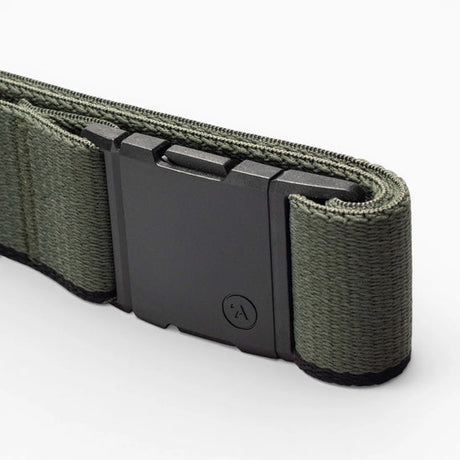 Arcade Belt Co Arcade Blackwood Belt - Ivy Green/Black Ivy Green/Black OS Mens Buckled Belts