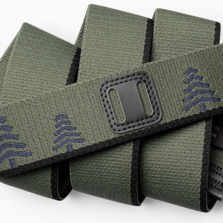 Arcade Belt Co Arcade Blackwood Belt - Ivy Green/Black Ivy Green/Black OS Mens Buckled Belts