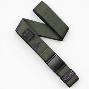 Arcade Belt Co Arcade Blackwood Belt - Ivy Green/Black Ivy Green/Black OS Mens Buckled Belts