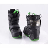 Burton Burton - Kids' Progression XS Snowboard Boots - Black/Green Black/Green 12C Youth Boys Snowboard Boots 7T to 13T and 1 to 6 US size
