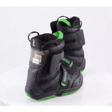 Burton Burton - Kids' Progression XS Snowboard Boots - Black/Green Black/Green 12C Youth Boys Snowboard Boots 7T to 13T and 1 to 6 US size
