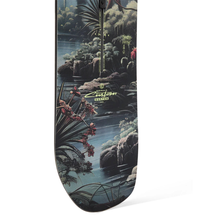 Burton Burton Kids' Custom Smalls Camber Snowboard - Multi Multi 135 Youth Boys Snowboards 100 to 140 cm
