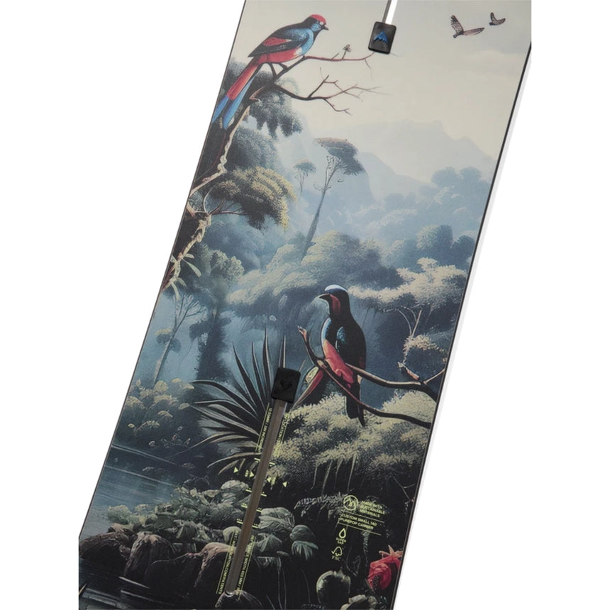 Burton Burton Kids' Custom Smalls Camber Snowboard - Multi Multi 135 Youth Boys Snowboards 100 to 140 cm