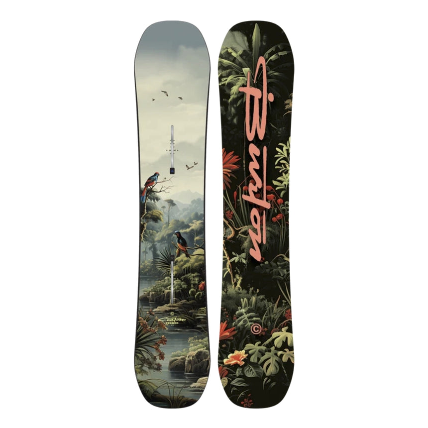 Burton Burton Kids' Custom Smalls Camber Snowboard - Multi Multi 135 Youth Boys Snowboards 100 to 140 cm