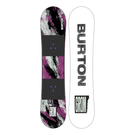 Burton Burton Kids' Grom Snowboard - Purple/Teal Purple/Teal 120 Youth Boys Snowboards 100 to 140 cm