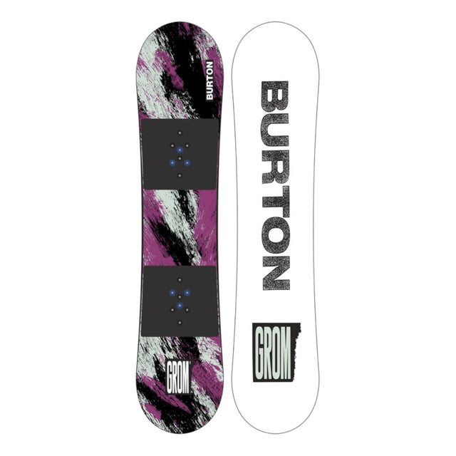 Burton Burton Kids' Grom Snowboard - Purple/Teal Purple/Teal 120 Youth Boys Snowboards 100 to 140 cm