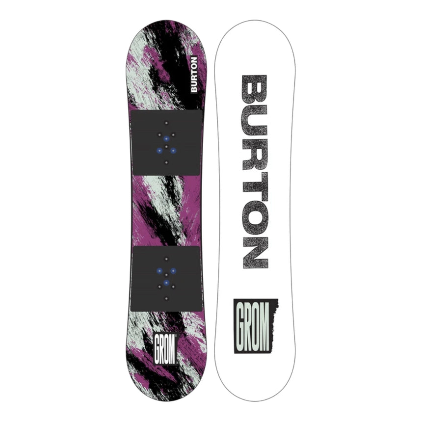 Burton Burton Kids' Grom Snowboard - Purple/Teal Purple/Teal 120 Youth Boys Snowboards 100 to 140 cm
