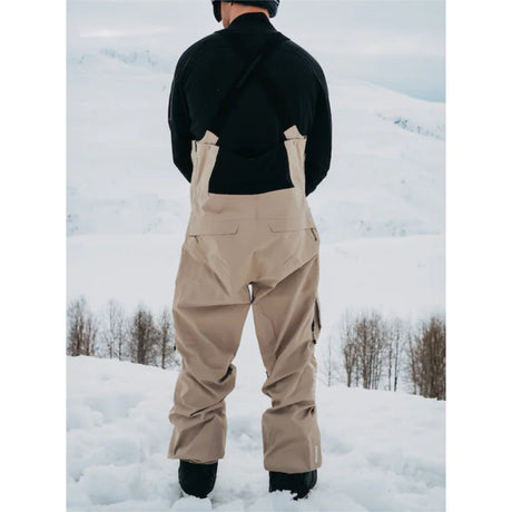 Burton Burton Men's AK Acamar Gore-Tex Pro 3L Bib Snowpants-Summit Taupe Summit Taupe L Mens Gore-Tex Snowboard Pants