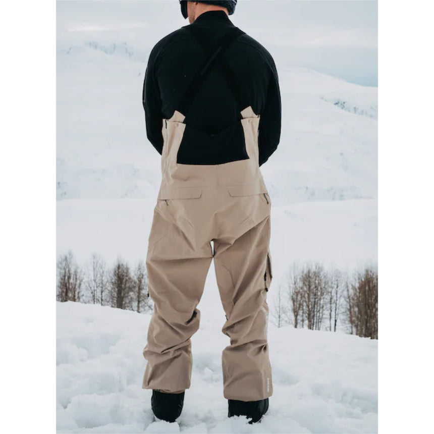 Burton Burton Men's AK Acamar Gore-Tex Pro 3L Bib Snowpants-Summit Taupe Summit Taupe L Mens Gore-Tex Snowboard Pants