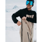 Burton Burton Men's AK Acamar Gore-Tex Pro 3L Bib Snowpants-Summit Taupe Summit Taupe L Mens Gore-Tex Snowboard Pants