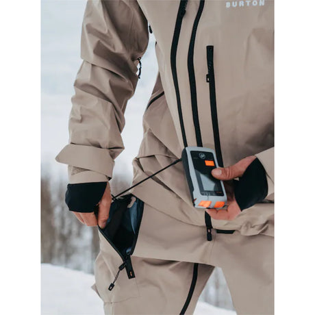 Burton Burton Men's AK Acamar Gore-Tex Pro 3L Bib Snowpants-Summit Taupe Summit Taupe L Mens Gore-Tex Snowboard Pants