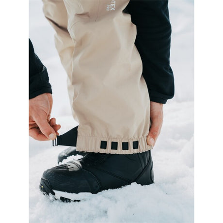 Burton Burton Men's AK Acamar Gore-Tex Pro 3L Bib Snowpants-Summit Taupe Summit Taupe L Mens Gore-Tex Snowboard Pants