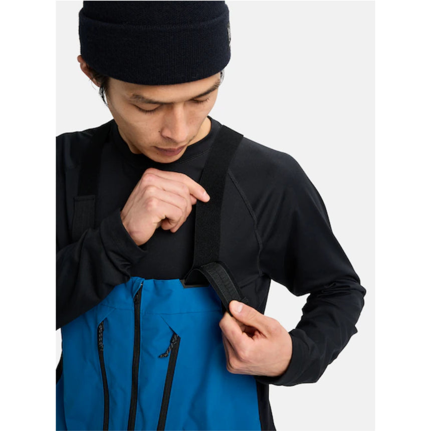 Burton Men's AK Cyclic Gore -Tex Bib Snowpants-Blue Teal