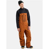 Burton Men's AK Cyclic Gore -Tex Bib Snowpants - Chestnut Brown