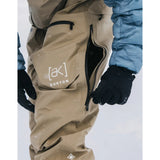 Burton Men's AK Gore Tex Freebird Bib Snowpants -Summit Taupe