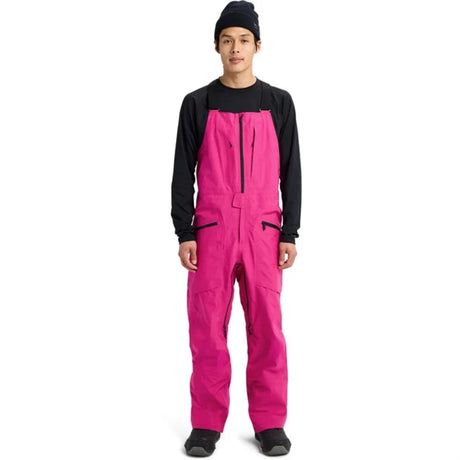 Burton Burton Men's AK Gore Tex Freebird Bib Snowpants Very Berry XL Mens Gore-Tex Snowboard Pants