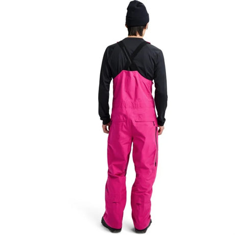 Burton Burton Men's AK Gore Tex Freebird Bib Snowpants Very Berry XL Mens Gore-Tex Snowboard Pants