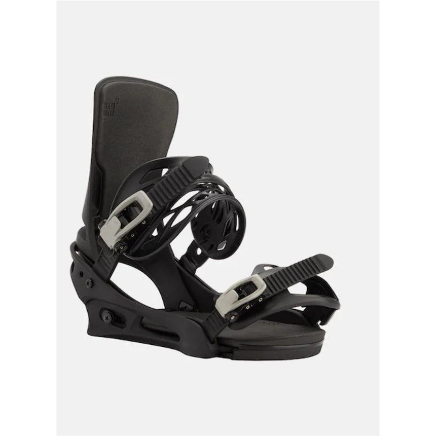 Burton Burton Men's Cartel Re:Flex Snowboard Bindings - Black Black M Mens Snowboard Bindings