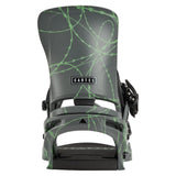 Burton Burton Men's Cartel Snowboard Bindings - Gray/Green Voltage Gray/Green Voltage M Mens Snowboard Bindings