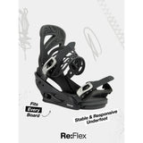 Burton Burton Men's Cartel Snowboard Bindings - Gray/Green Voltage Gray/Green Voltage M Mens Snowboard Bindings