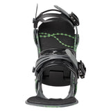 Burton Burton Men's Cartel Snowboard Bindings - Gray/Green Voltage Gray/Green Voltage M Mens Snowboard Bindings