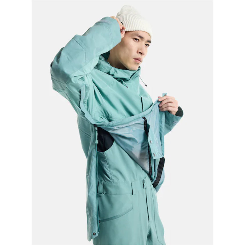 Burton Men's Frostner 2L Anorak Jacket - Rock Lichen