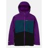 Burton Men's Pillowline GORE‑TEX 2L Jacket - Imperial Purple/Deep Emerald/True Black