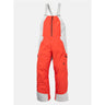 Burton Men's Reserve Gore Tex 2L Bib Snowpants-Fiesta Red/Gray Cloud