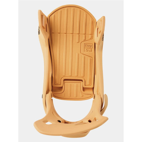 Burton Burton Men's Step On® Re:Flex Snowboard Bindings - Orange Cream Orange Cream M Mens Snowboard Bindings