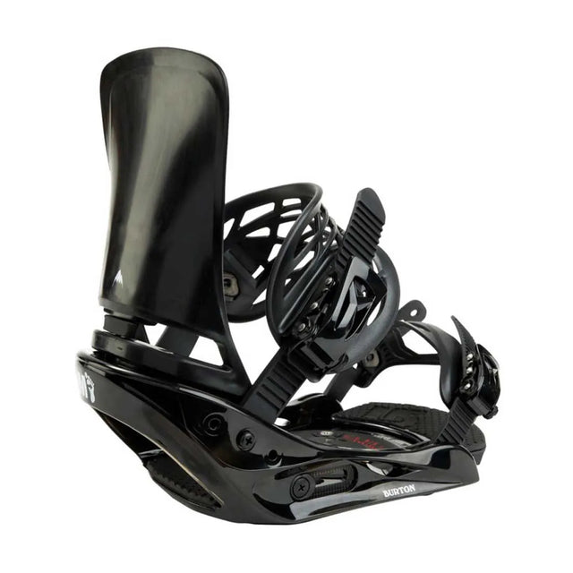 Burton Burton Men's Strap Experience Snowboard Bindings Black M Mens Snowboard Bindings