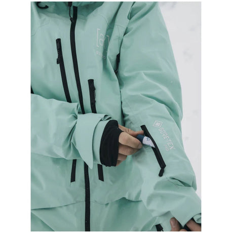Burton Burton Men's [ak] Acamar GORE-TEX PRO 3L Jacket - Powder Mint Powder Mint XL Mens Gore-Tex Jackets