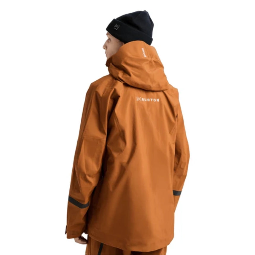 Burton Burton Men's [ak] Acamar GORE-TEX® PRO 3L Jacket - Chestnut Brown Chestnut Brown S Mens Gore-Tex Jackets