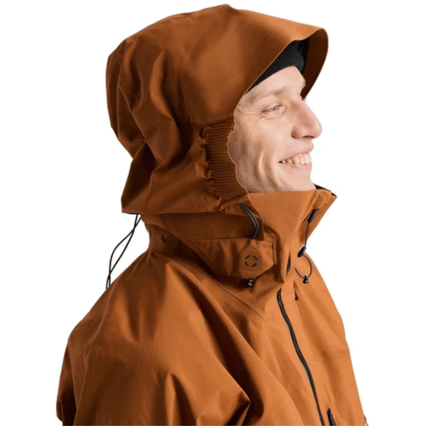 Burton Burton Men's [ak] Acamar GORE-TEX® PRO 3L Jacket - Chestnut Brown Chestnut Brown S Mens Gore-Tex Jackets