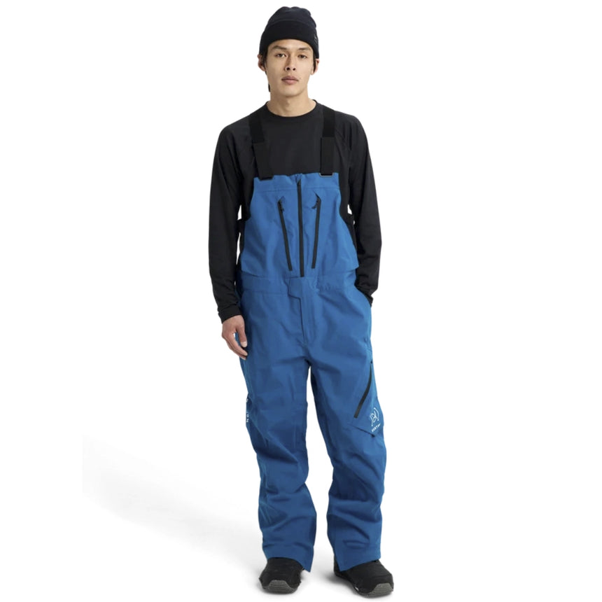 Burton Burton Men's [ak] Cyclic GORE-TEX 2L Bib Pants - Blue Teal Blue Teal L Mens Gore-Tex Snowboard Pants