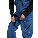 Burton Burton Men's [ak] Cyclic GORE-TEX 2L Bib Pants - Blue Teal Blue Teal L Mens Gore-Tex Snowboard Pants