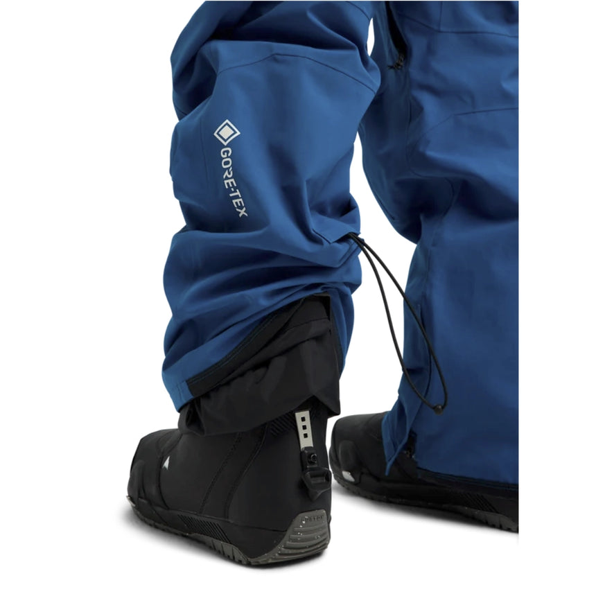 Burton Burton Men's [ak] Cyclic GORE-TEX 2L Bib Pants - Blue Teal Blue Teal L Mens Gore-Tex Snowboard Pants