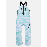 Burton Men's [ak] Cyclic GORE-TEX 2L Bib Pants - Oversized Zebra