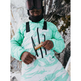 Burton Men's [ak] Cyclic GORE-TEX 2L Bib Pants - Oversized Zebra