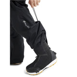 Burton Burton Men's [ak] Cyclic GORE-TEX 2L Bib Pants - True Black True Black XS Mens Gore-Tex Snowboard Pants
