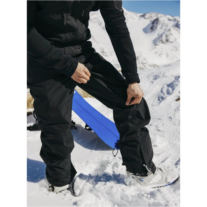 Burton Burton Men's [ak] Cyclic GORE-TEX 2L Bib Pants - True Black True Black XS Mens Gore-Tex Snowboard Pants