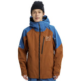 Burton Burton Men's [ak] Cyclic GORE-TEX 2L Jacket - Chestnut Brown / Blue Teal Chestnut Brown / Blue Teal L Mens Gore-Tex Jackets