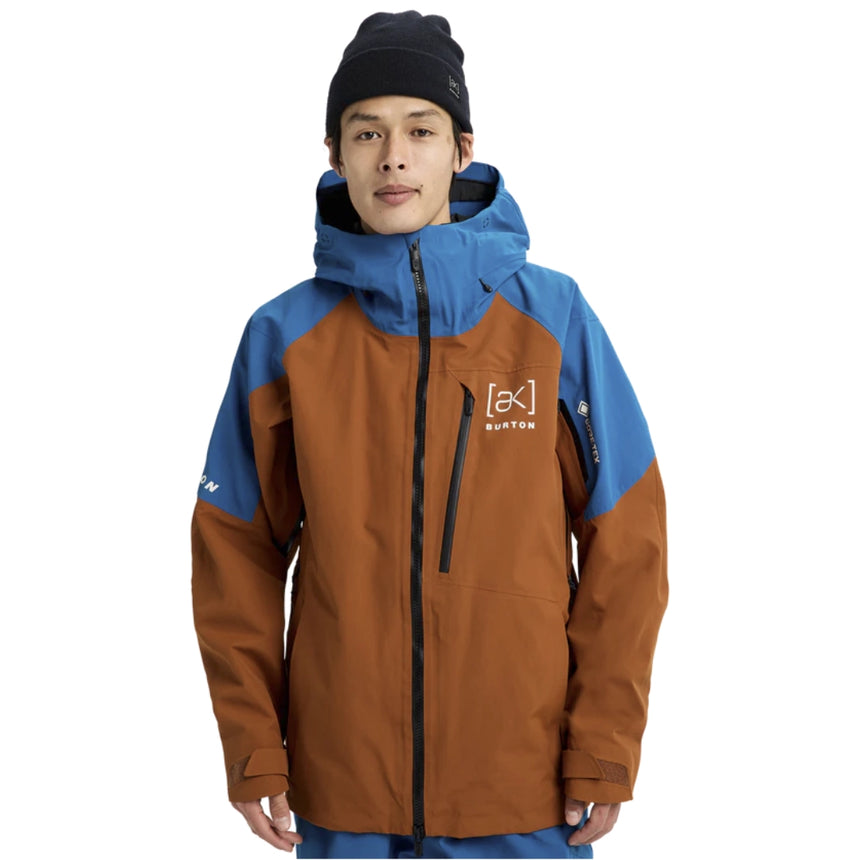 Burton Burton Men's [ak] Cyclic GORE-TEX 2L Jacket - Chestnut Brown / Blue Teal Chestnut Brown / Blue Teal L Mens Gore-Tex Jackets