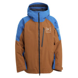Burton Burton Men's [ak] Cyclic GORE-TEX 2L Jacket - Chestnut Brown / Blue Teal Chestnut Brown / Blue Teal L Mens Gore-Tex Jackets
