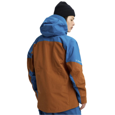 Burton Burton Men's [ak] Cyclic GORE-TEX 2L Jacket - Chestnut Brown / Blue Teal Chestnut Brown / Blue Teal L Mens Gore-Tex Jackets