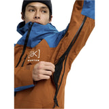 Burton Burton Men's [ak] Cyclic GORE-TEX 2L Jacket - Chestnut Brown / Blue Teal Chestnut Brown / Blue Teal L Mens Gore-Tex Jackets
